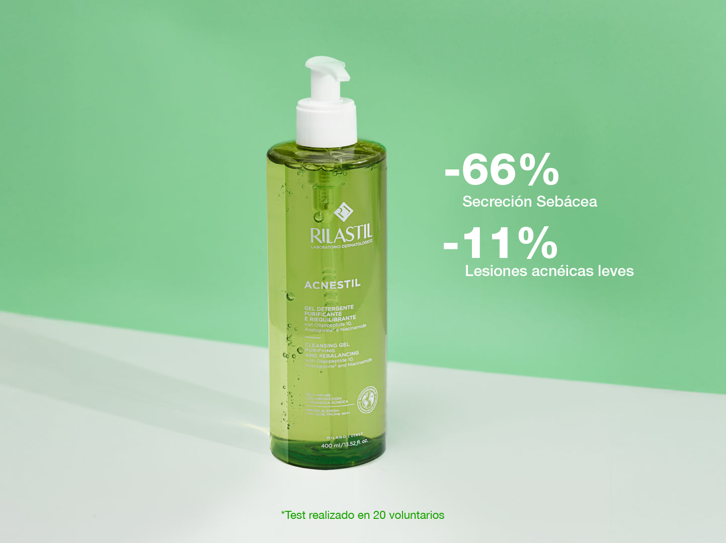 Gel Limpiador Rilastil Acnestil 400 ml