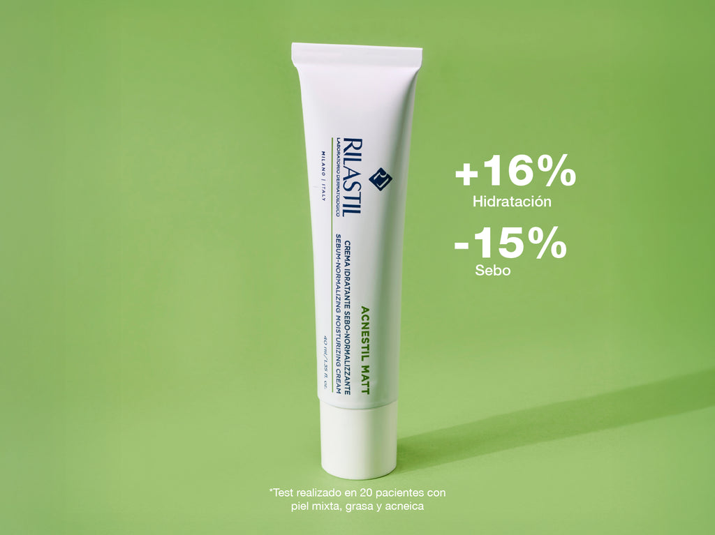 Rilastil Acnestil Matt Attiva Sebum-Normalizing Moisturizing Cream