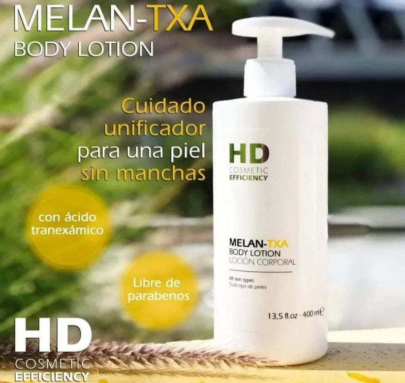 HD Melan TXA Loción Corporal Cuidado Corporal Unificador